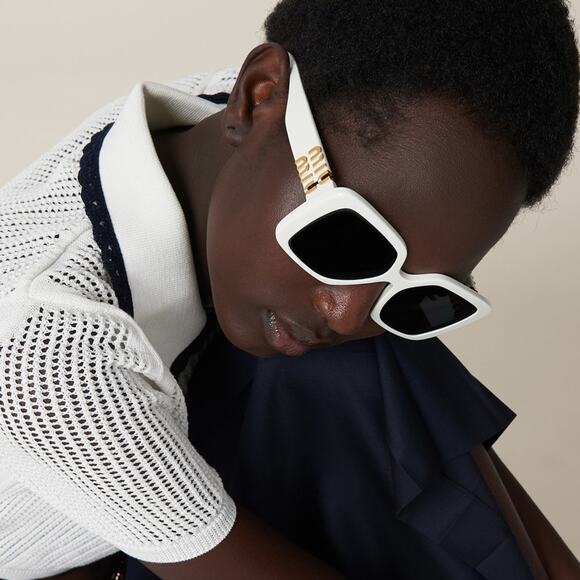 NEW!!!  Miu Miu MU10YS 1425S0 Sunglasses, Authentic - Picture 2 of 13